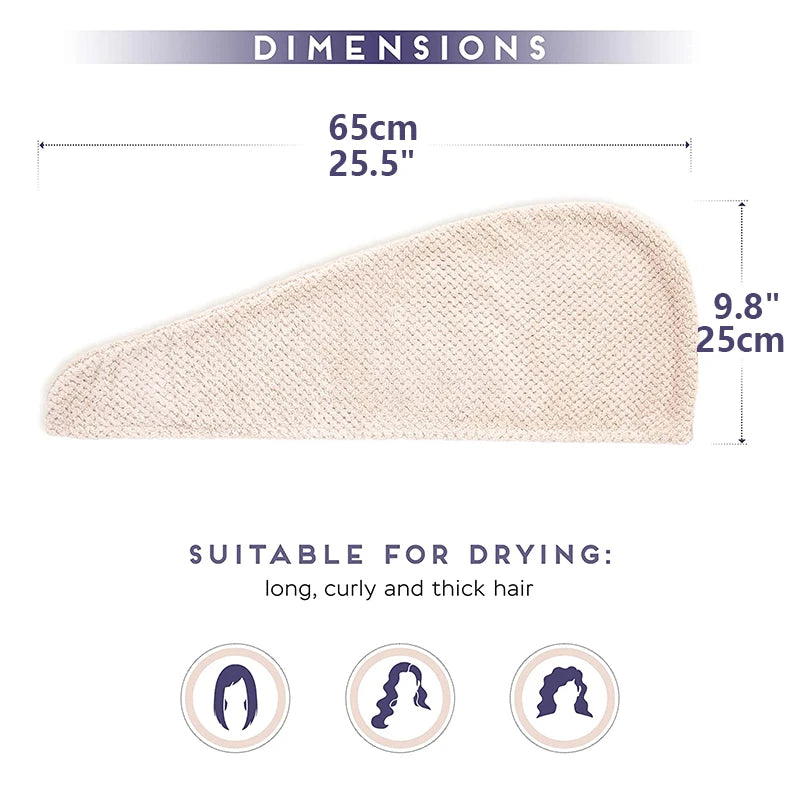 Quick-Dry Hair Towel