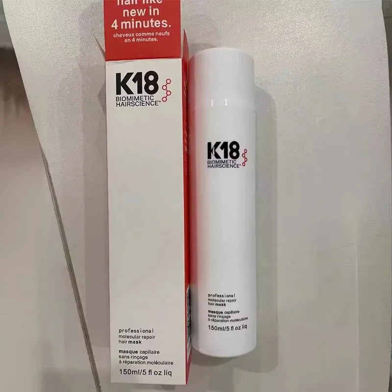 Best Seller K18 2-in-1 Leave-In Molecular Kertain Repair Hair Mask Softens Restores Damaged Hair Smoothing Healthy Hair Care