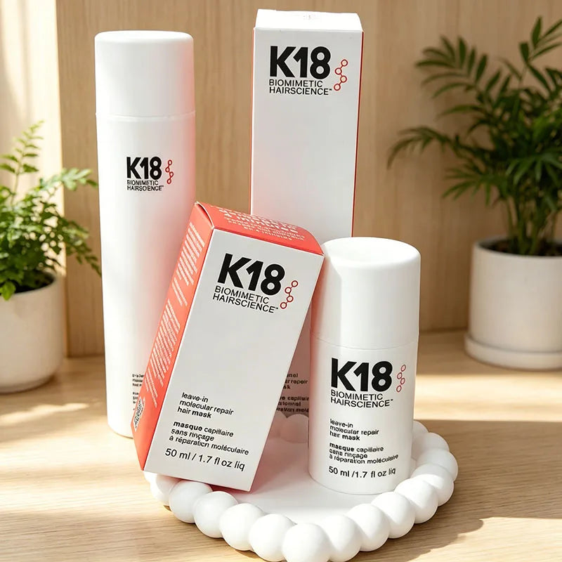 Best Seller K18 2-in-1 Leave-In Molecular Kertain Repair Hair Mask Softens Restores Damaged Hair Smoothing Healthy Hair Care