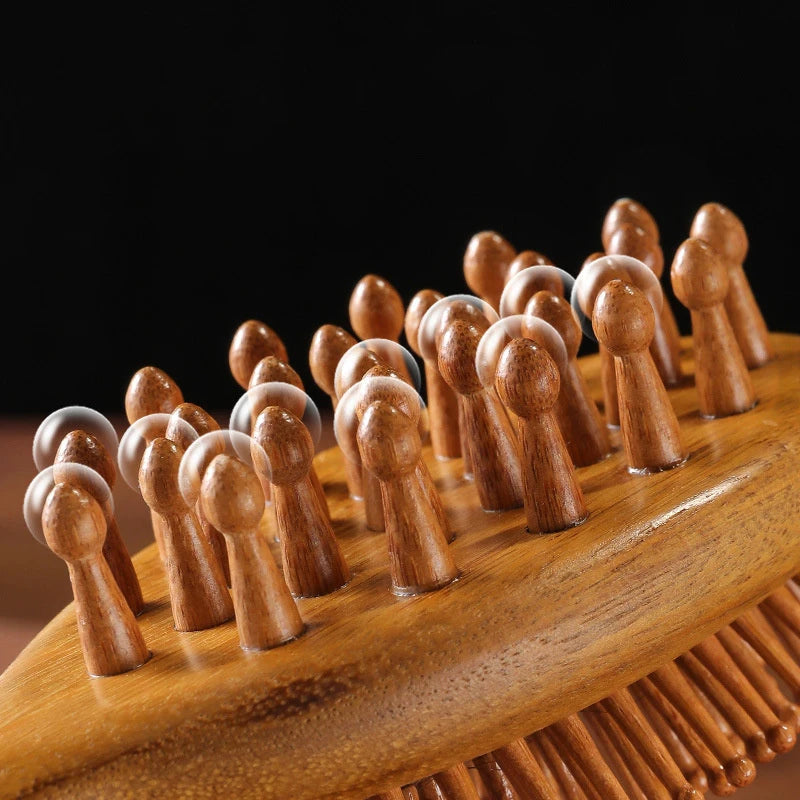 Wooden Scalp Massage Brush