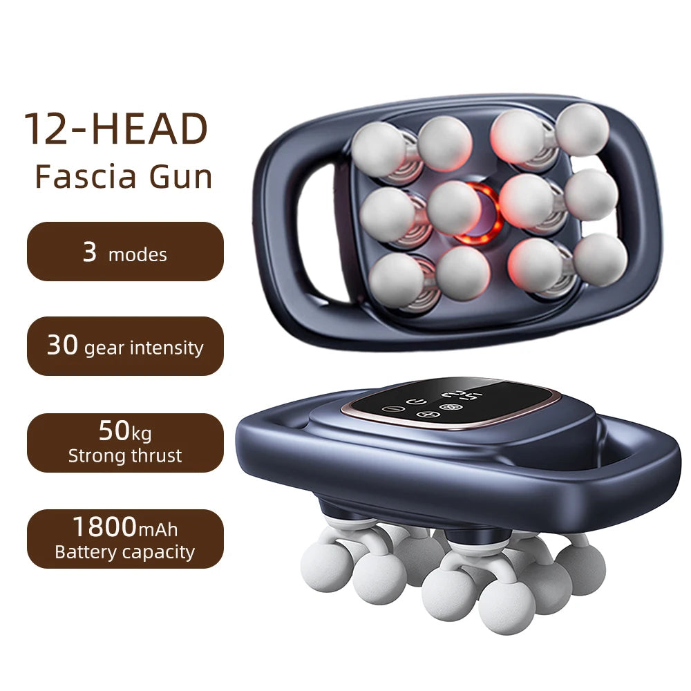 42-Heads Heated Body Massager