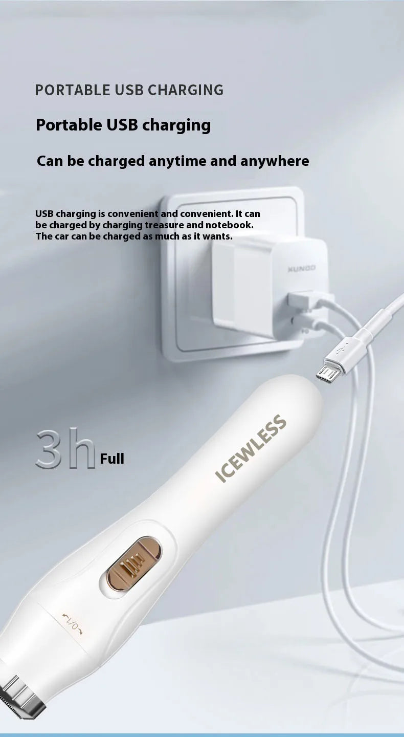 Silky Smooth Skin Anytime! 
Enjoy quick, painless, and effortless hair removal with this waterproof electric trimmer. Perfect for the face, bikini area, arms, and legs—giving you smooth, flawless skin in minutes.