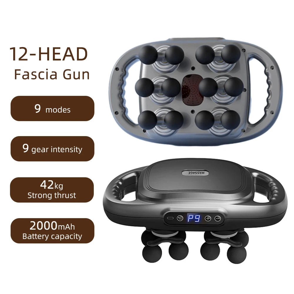 42-Heads Heated Body Massager