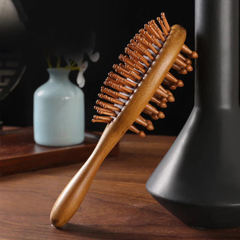 Wooden Scalp Massage Brush