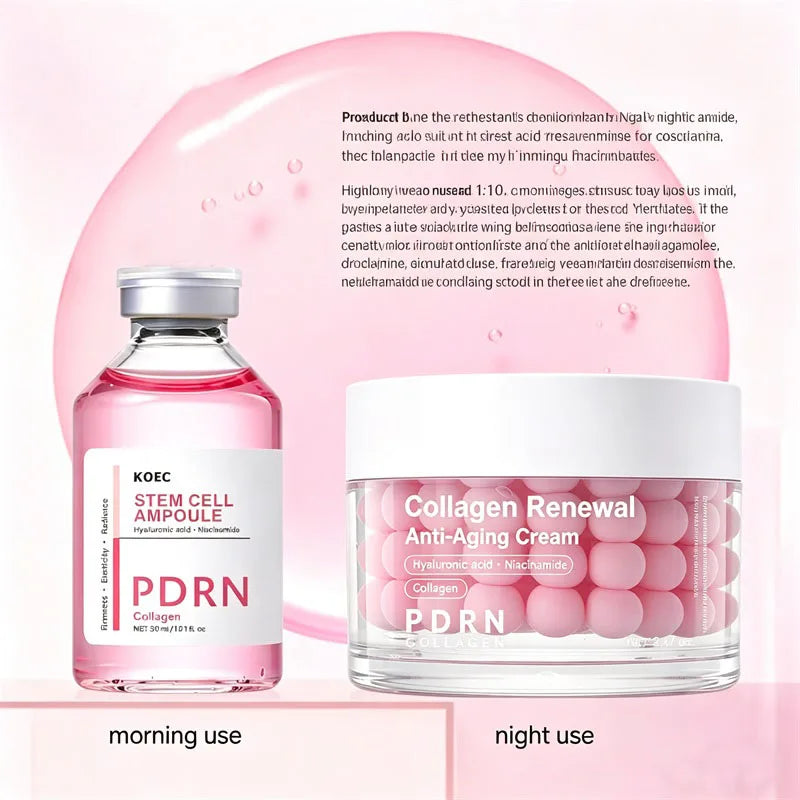 PDNR Collagen Cream & Serum Set