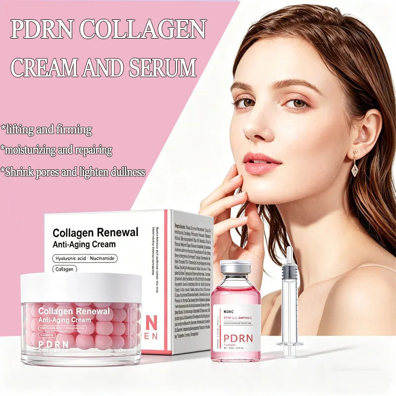 PDNR Collagen Cream & Serum Set