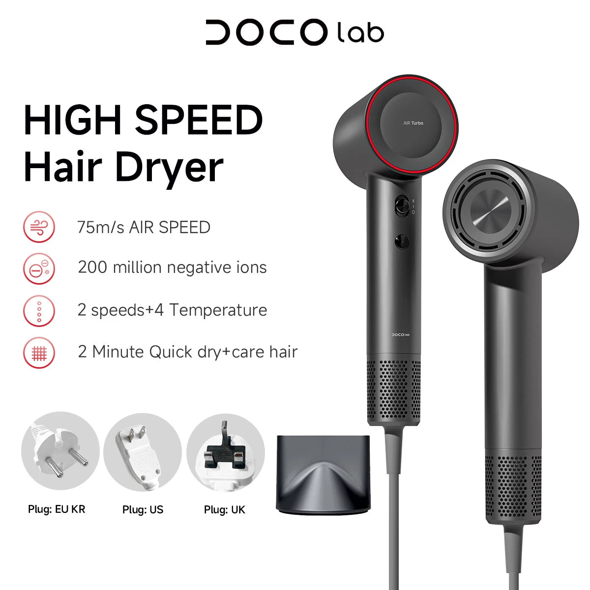 DOCO Pro Hair Dryer