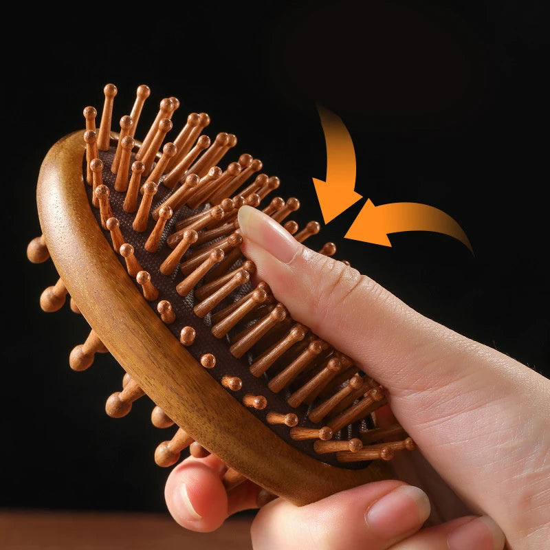 Wooden Scalp Massage Brush