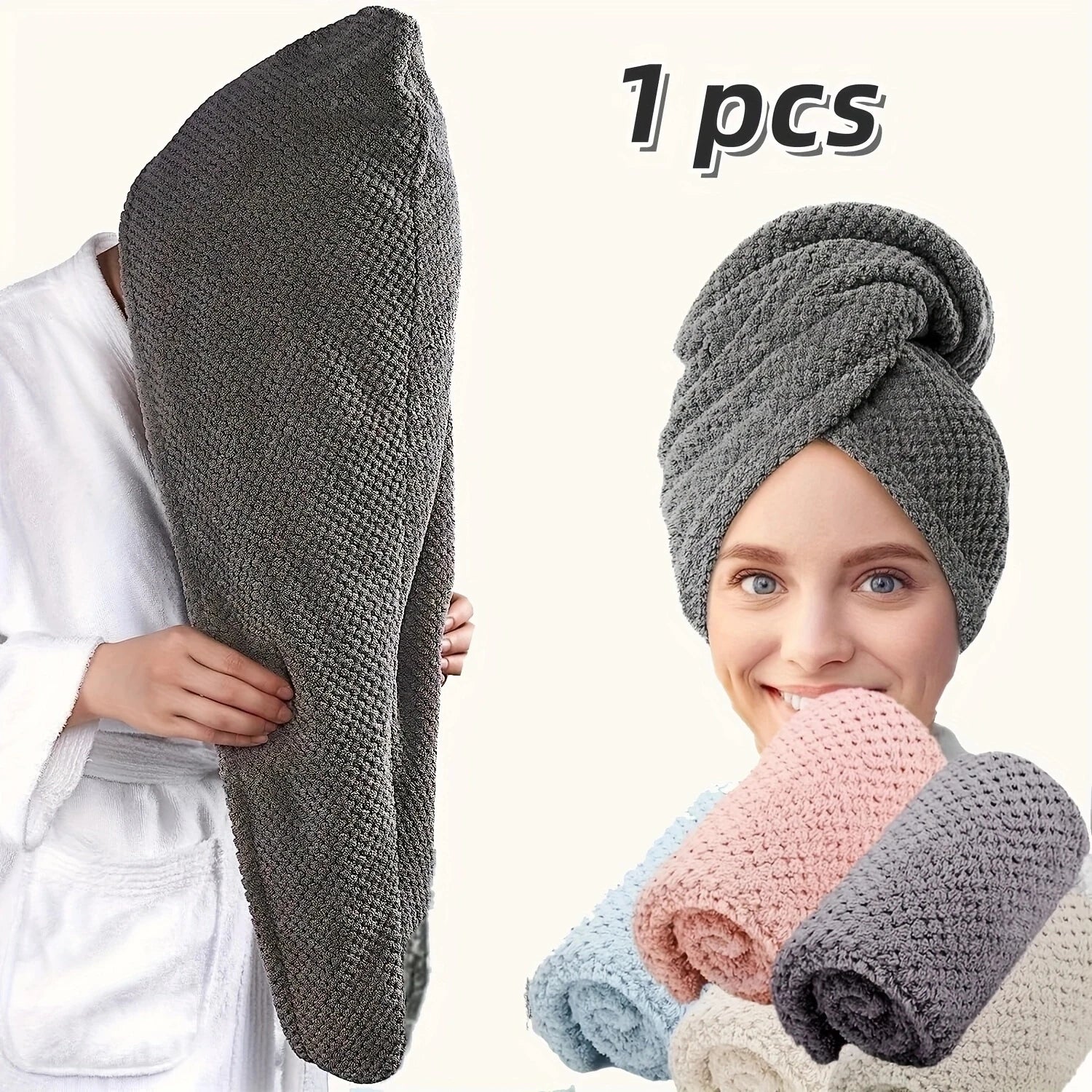Quick-Dry Hair Towel