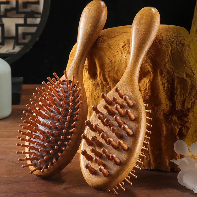 Wooden Scalp Massage Brush