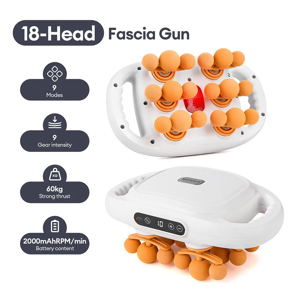 42-Heads Heated Body Massager