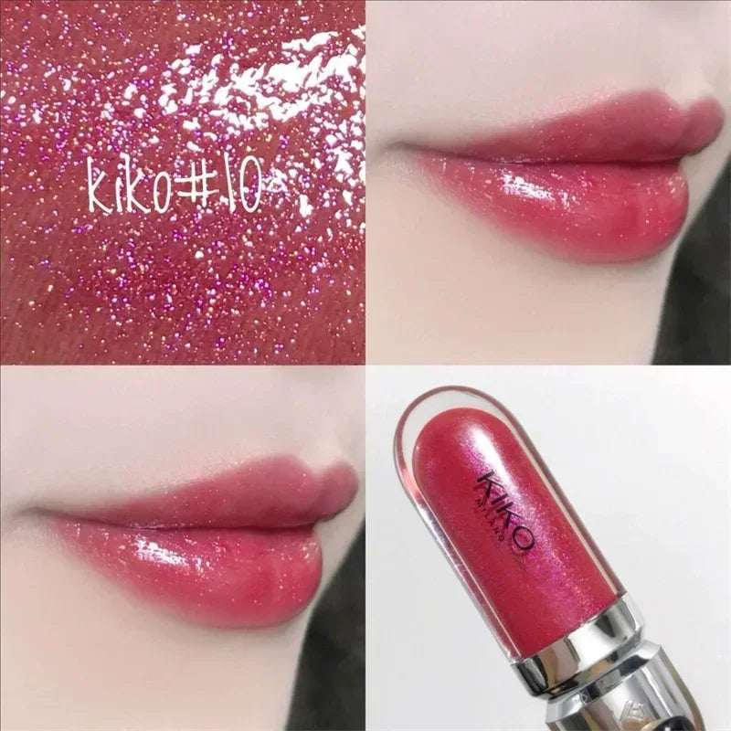 3D Glossy Lip Glow! 
Nourishing lip gloss with a mirror shine finish for soft, plump, and beautiful lips that last.