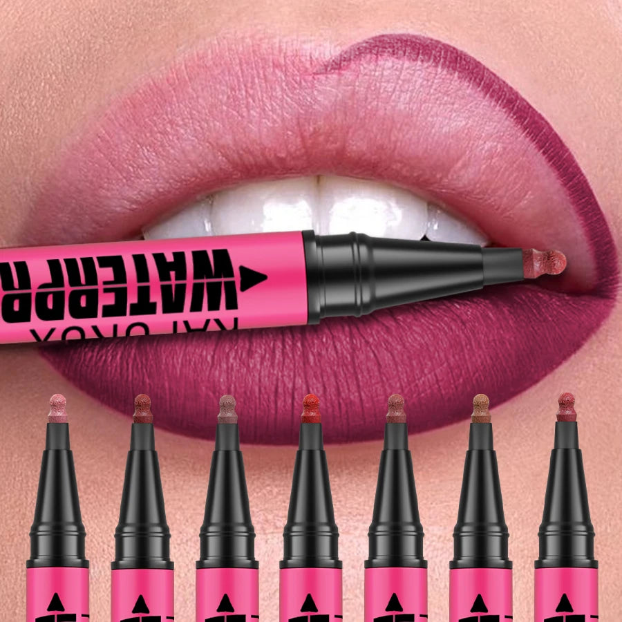 Perfect Lips, Endless Confidence! 
Create a flawless lip look with this waterproof matte lip liner. Its smooth formula defines, shapes, and enhances your lips with long-lasting color and a beautiful natural finish. Perfect f