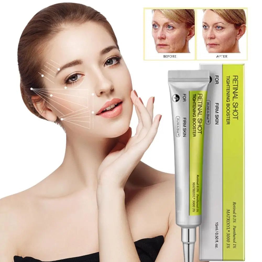 Korean Beauty Secret for Radiant Skin! 
Refresh and rejuvenate your skin with this retinol-infused moisturizing essence and eye cream. Helps hydrate, brighten, and improve the look of fine lines and pores while leaving your