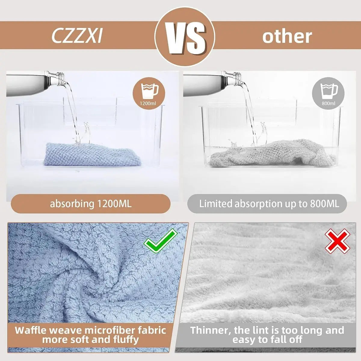 Quick-Dry Hair Towel