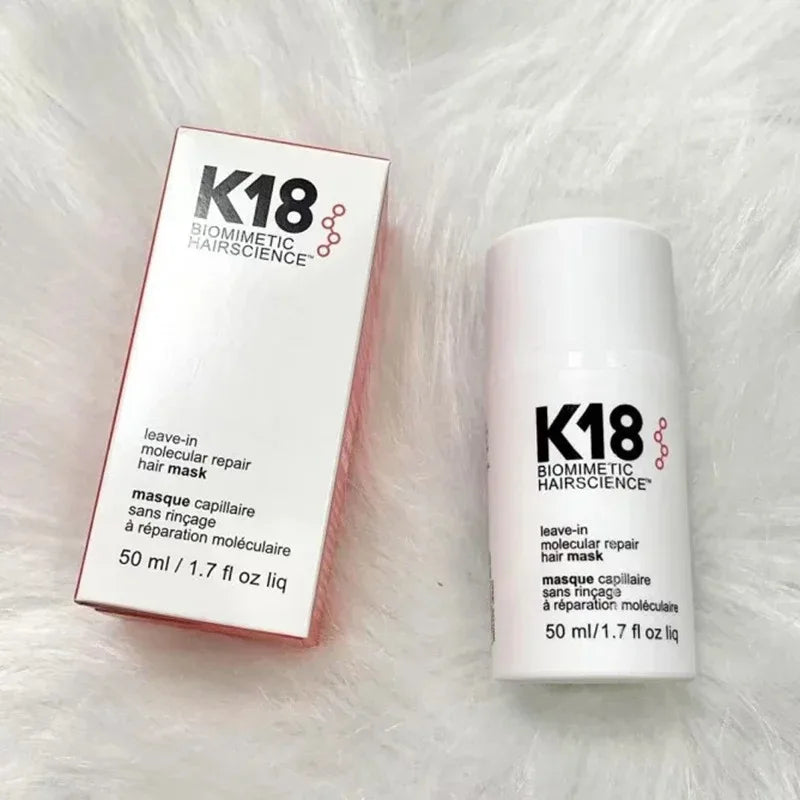 Best Seller K18 2-in-1 Leave-In Molecular Kertain Repair Hair Mask Softens Restores Damaged Hair Smoothing Healthy Hair Care