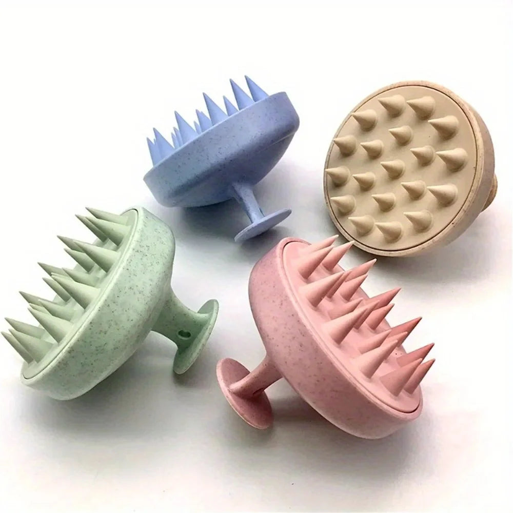 Silicone Scalp Masssagerfoe deep cleansing and relaxation