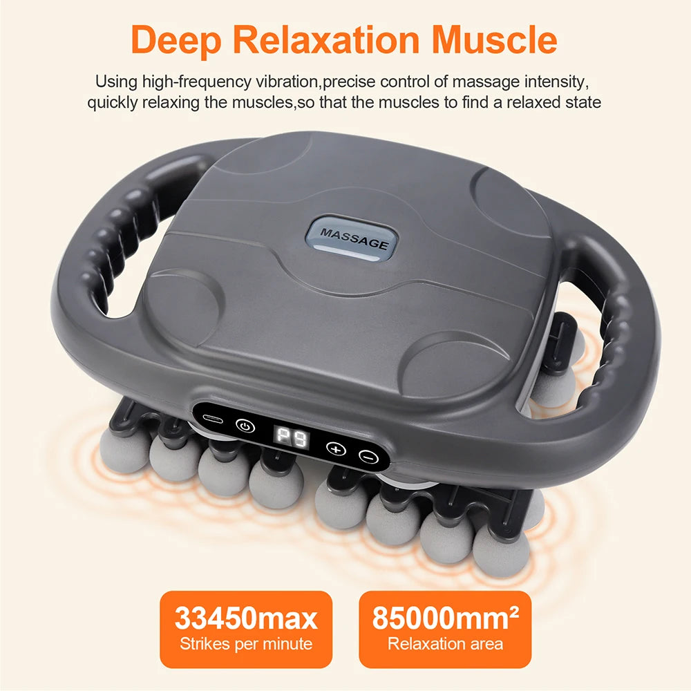 42-Heads Heated Body Massager