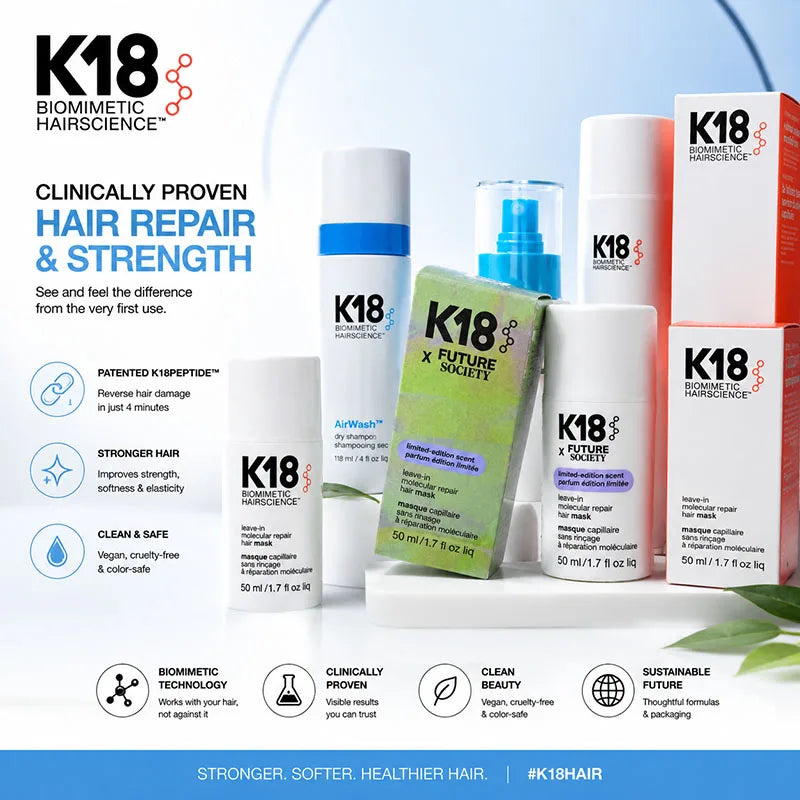 Hot K18 50ml 150ml Leave-In Molecular Repair Hair Mask Deep Conditioning Keratin Treatment Soft Hair Smoothing Healthy Hair Care