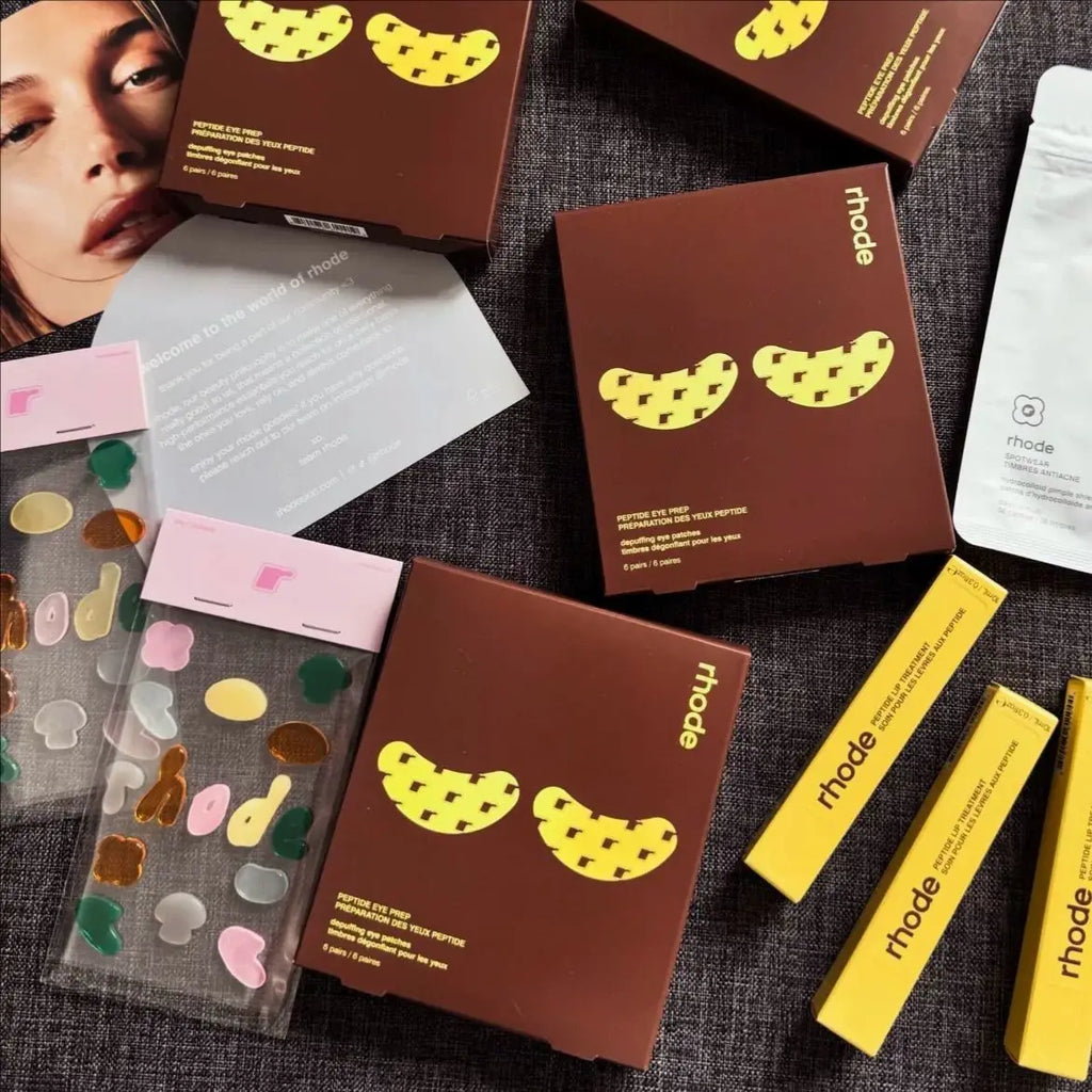 Hailey-Inspired Glow for Your Beauty Routine! 
Pamper your skin with peptide eye patches and beauty essentials designed to hydrate, refresh, and enhance your natural glow. Perfect for a smooth, radiant look with a touch of e