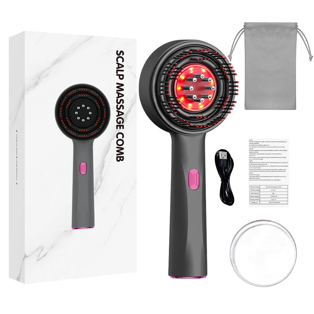 Red Light Scalp Massager